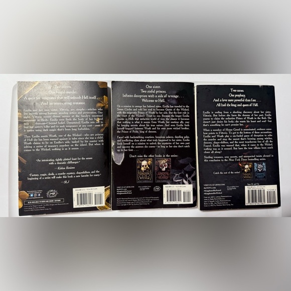 Kingdom of The Wicked 3 Book Bundle by Kerri Maniscalco. - Picture 3 of 6